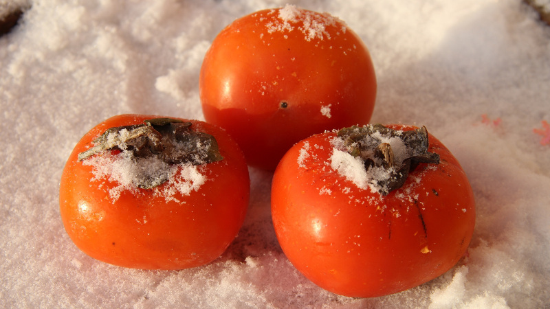 Замороженная хурма