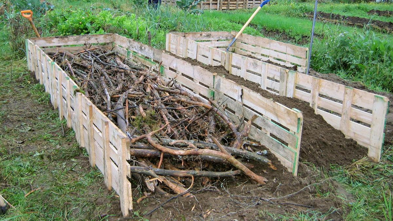 Компост для высоких грядок
